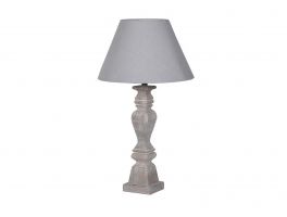 Pale Wash Table Lamp with Shade