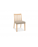 Malmo Oak Low Slat Back Chair (x2)