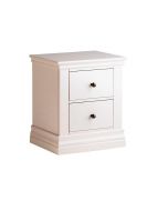 Corndell Annecy Bedroom Bedside Table with 2 Drawers