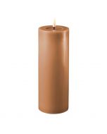 Deluxe Homeart Caramel LED Candle