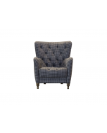 Alexander & James Hansel Chair upholstered in Beagle Bourbon fabric