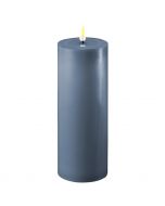 Deluxe Homeart Ice Blue LED Candle