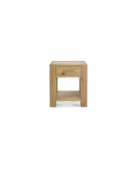Brienne Light Lamp Table with Drawer