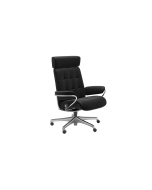 Stressless London Office Chair with Adjustable Headrest Quick Ship
