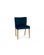 Brienne Light Blue Velvet Chair (Pair)