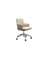 Stressless Chilli Low Back Home Office Chair with Arms