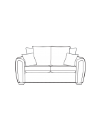 Alstons Memphis 3 Seater Sofabed Pillow Back