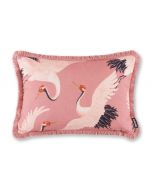 Paloma Home Oriental Birds Blossom Feather Filled Cushion