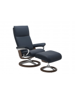 Stressless Aura Signature Chair with Footstool