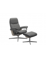 Stressless Consul Cross Chair with Footstool