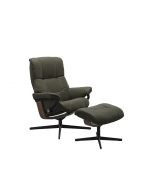Stressless Mayfair Cross Chair with Footstool