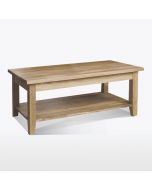 Woodland Living & Dining Coffee Table with Shelf