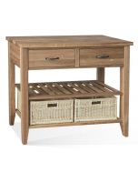 Woodland Living & Dining Double Basket Console Table