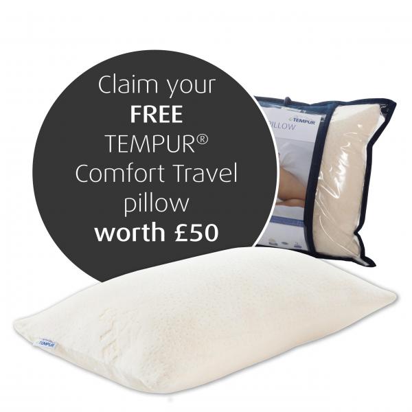 Take the Tempur Challenge and claim your FREE Tempur Travel Pillow