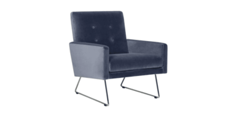 Clean contemporary accent chairs