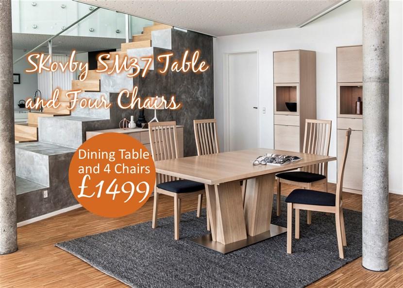 Spring clearance event dining table and chairs