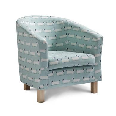 Upholstered Accent Chairs - Tub Chair