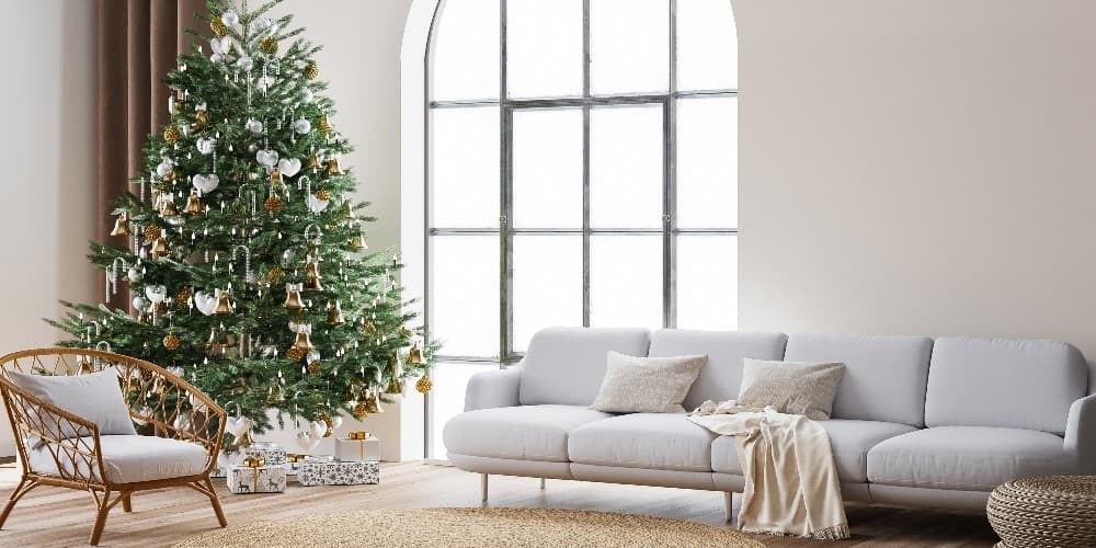 christmas living room