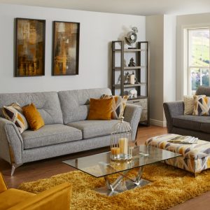 colour schemed living room